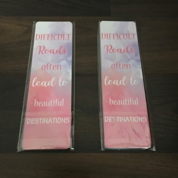 NEW 24 COUNT Set Assorted Quote Bookmarks Pages Double Sided Feminine Motivation - Picture 5 of 6